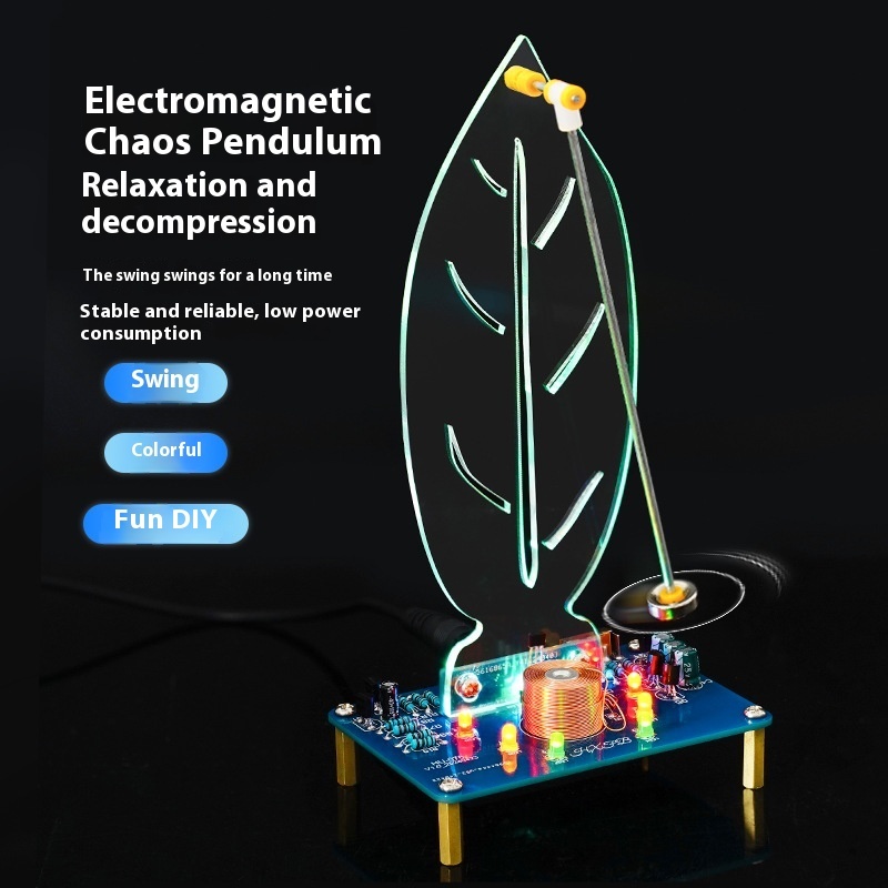 Electromagnetic Swing DIY Electronic Kit – Magnetic Suspension Science Experiment for Students & Hobbyists - Image 6