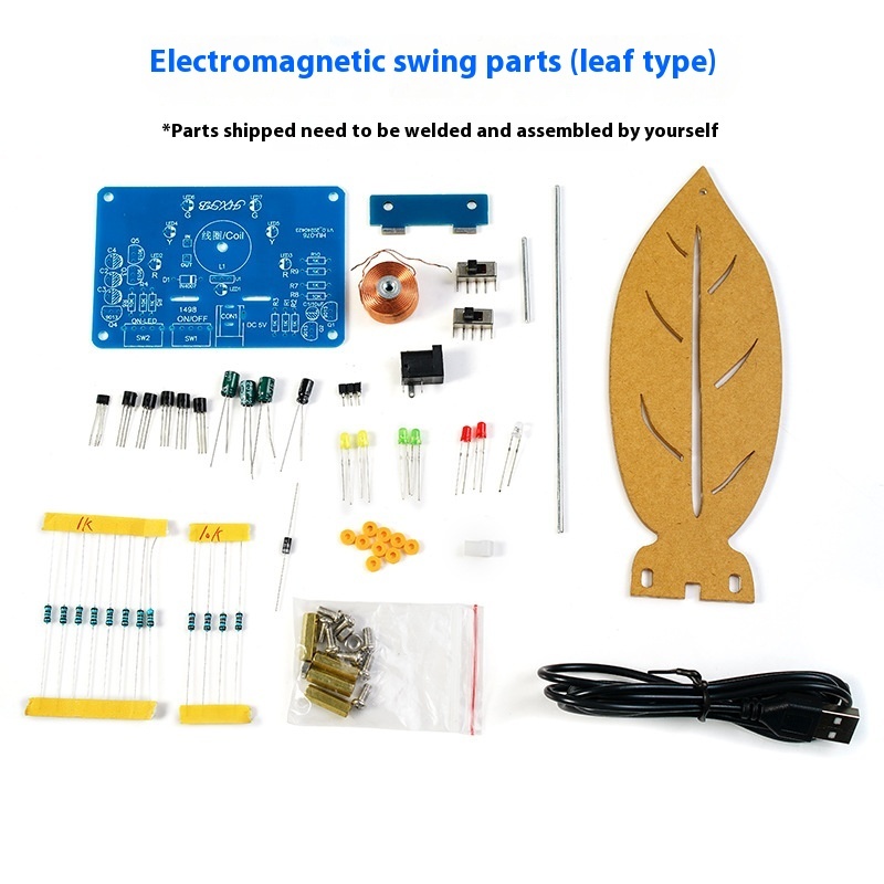 Electromagnetic Swing DIY Electronic Kit – Magnetic Suspension Science Experiment for Students & Hobbyists - Image 5