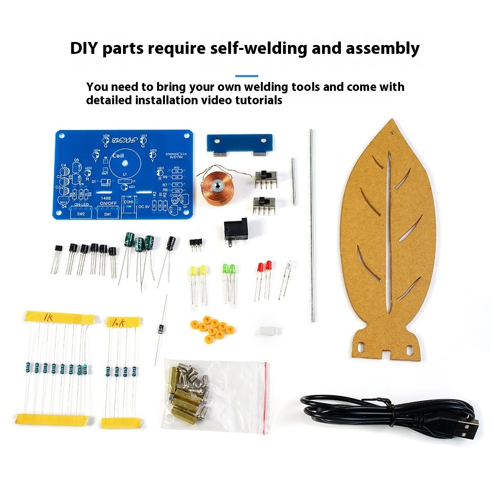 Electromagnetic Swing DIY Electronic Kit – Magnetic Suspension Science Experiment for Students & Hobbyists - Image 4