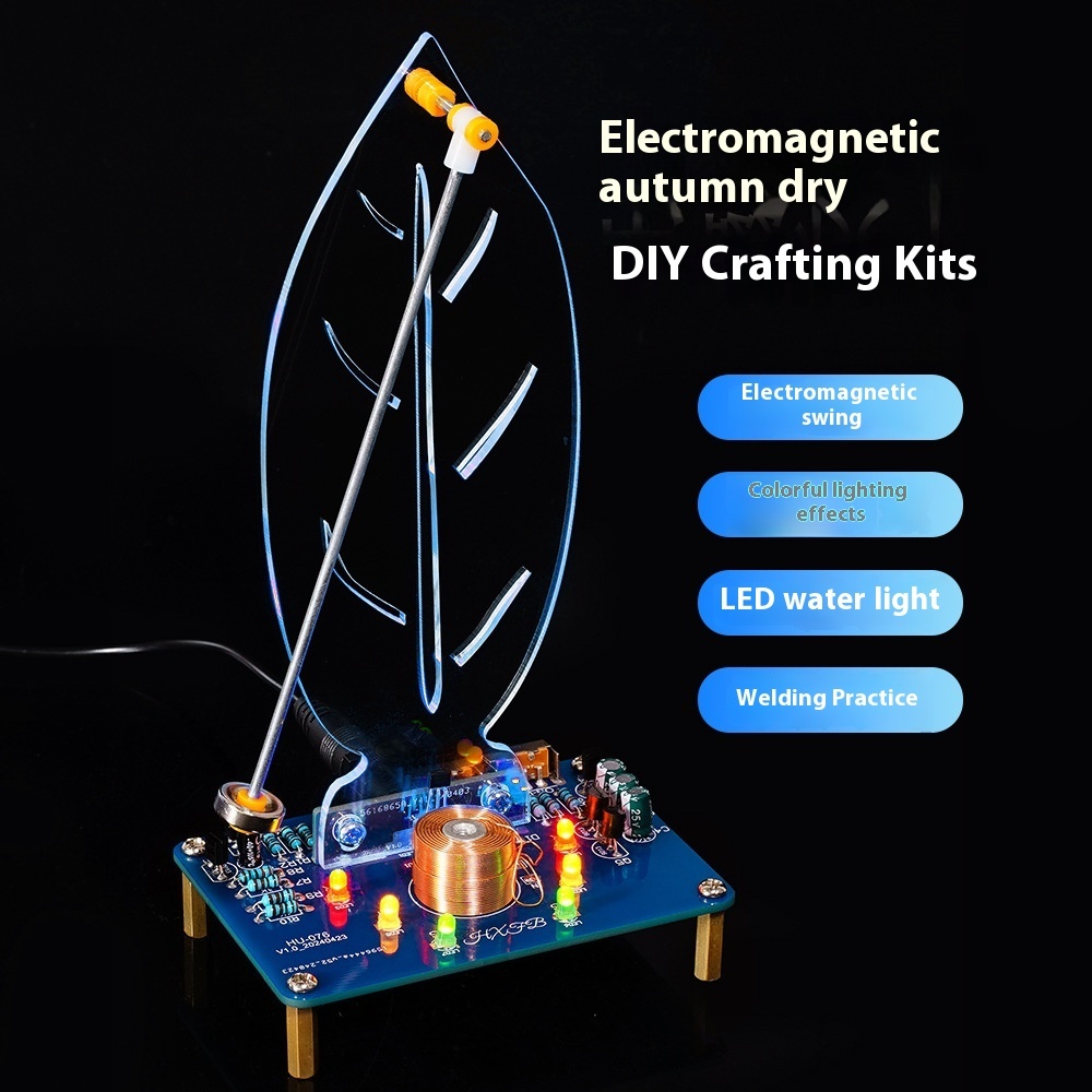 Electromagnetic Swing DIY Electronic Kit – Magnetic Suspension Science Experiment for Students & Hobbyists