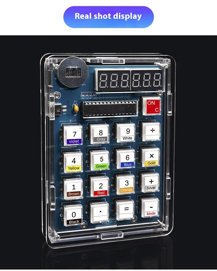 Build Your Own LED Calculator | DIY Kit 51 Microcomputer