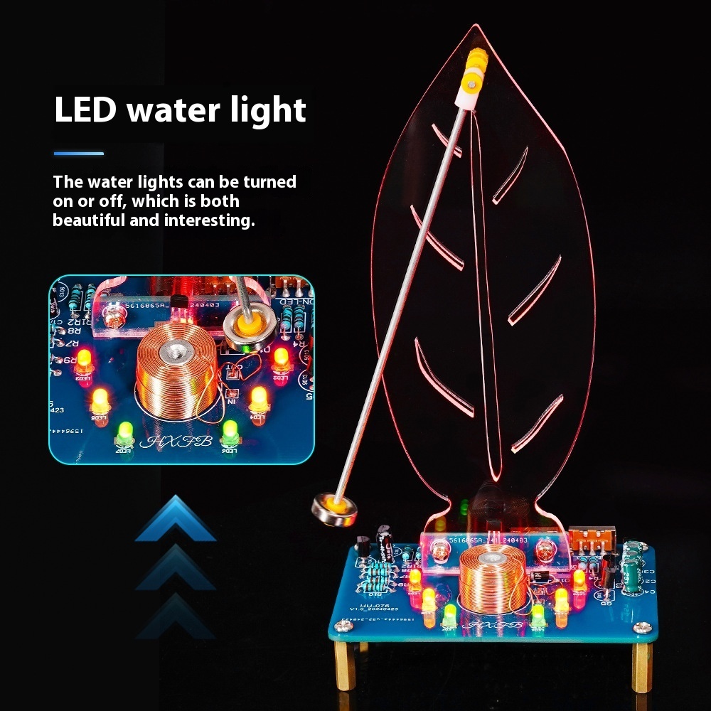 Electromagnetic Swing DIY Electronic Kit – Magnetic Suspension Science Experiment for Students & Hobbyists - Image 3