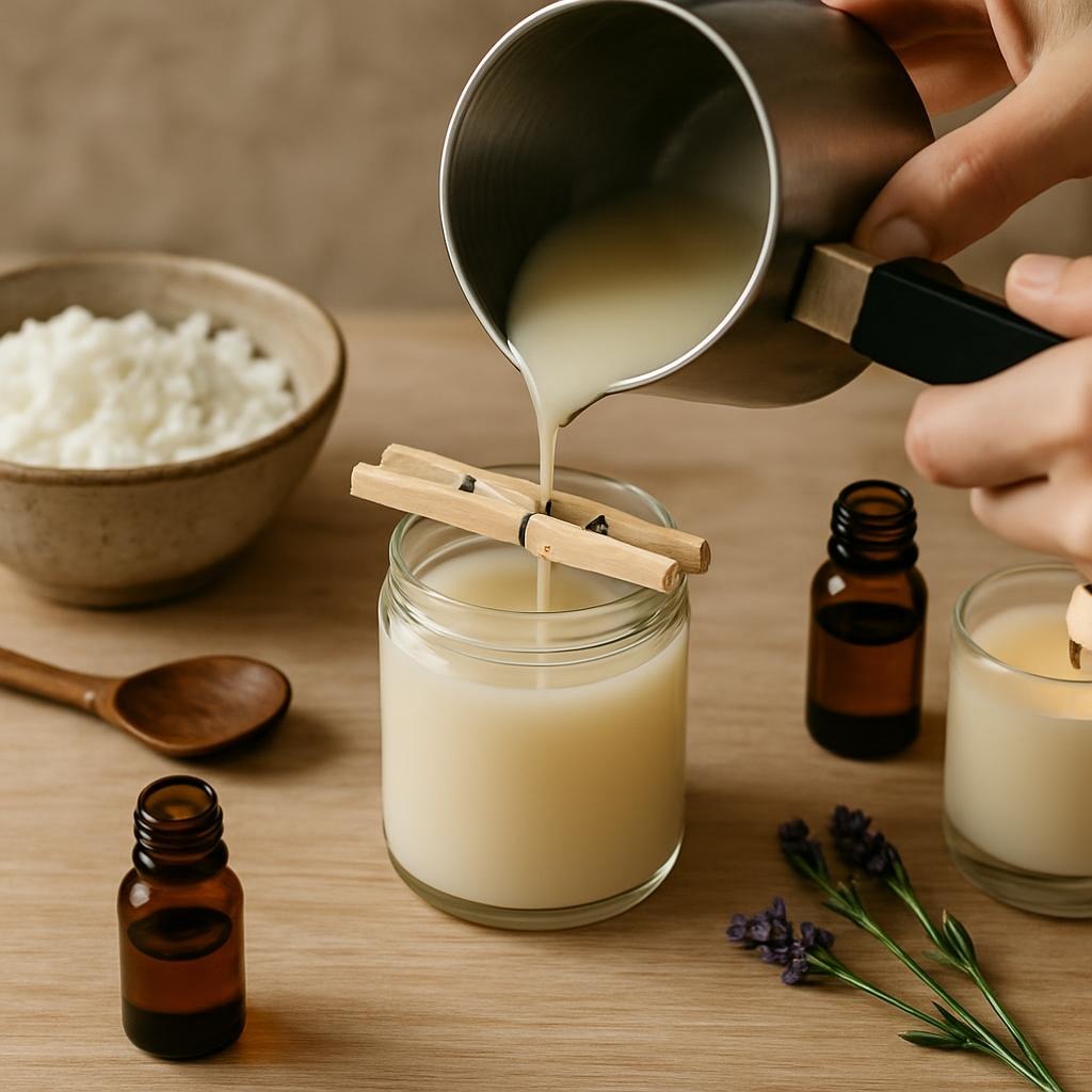 The Calming Magic of Candle Making: Why DIY is the New Self-Care